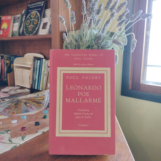 Leonardo Poe Mallarmé by Paul Vallery first edition 1972.